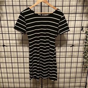Feager Striped Dress B165